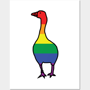 Pride Goose Posters and Art